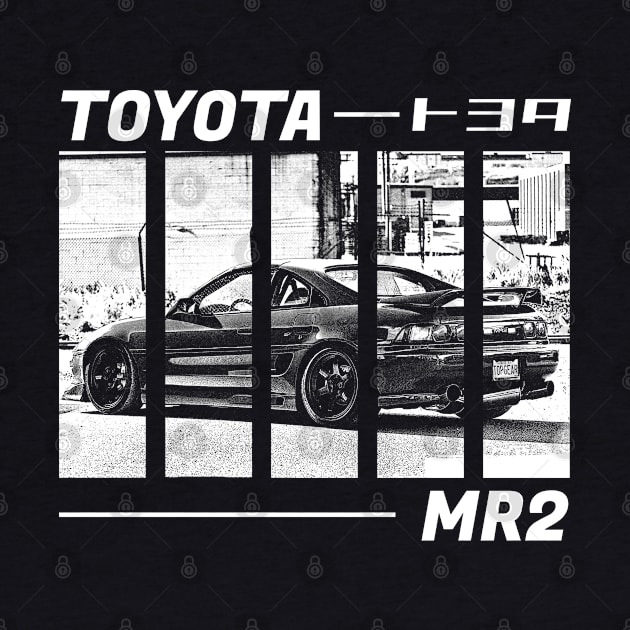 TOYOTA MR2 MK2 Black 'N White 3 (Black Version) by Cero